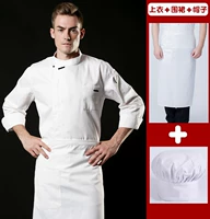 Brother, белый лонгслив, водонепроницаемый фартук, французский стиль