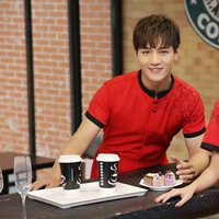 (Xinhe Pearl) Haidilao Red Short Short Slieves