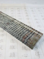 Lantingxu Crystal Glass Town Ruler Custom Callygraphy Caring Sculpture Ruler Управление офис тысячи миль Цзяншан Карта Подарок Городская бумага