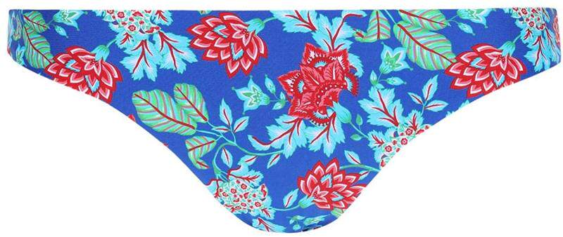 Женская плавках 意大利calzedoniasusanna蓝红交叉花卉比基尼泳衣组合套装rui1595