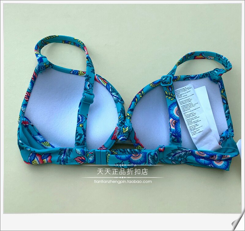 Женская плавках 意大利calzedonia 聚拢带钢圈胸垫分体泳裤比基尼ru1594v/slf/rf0