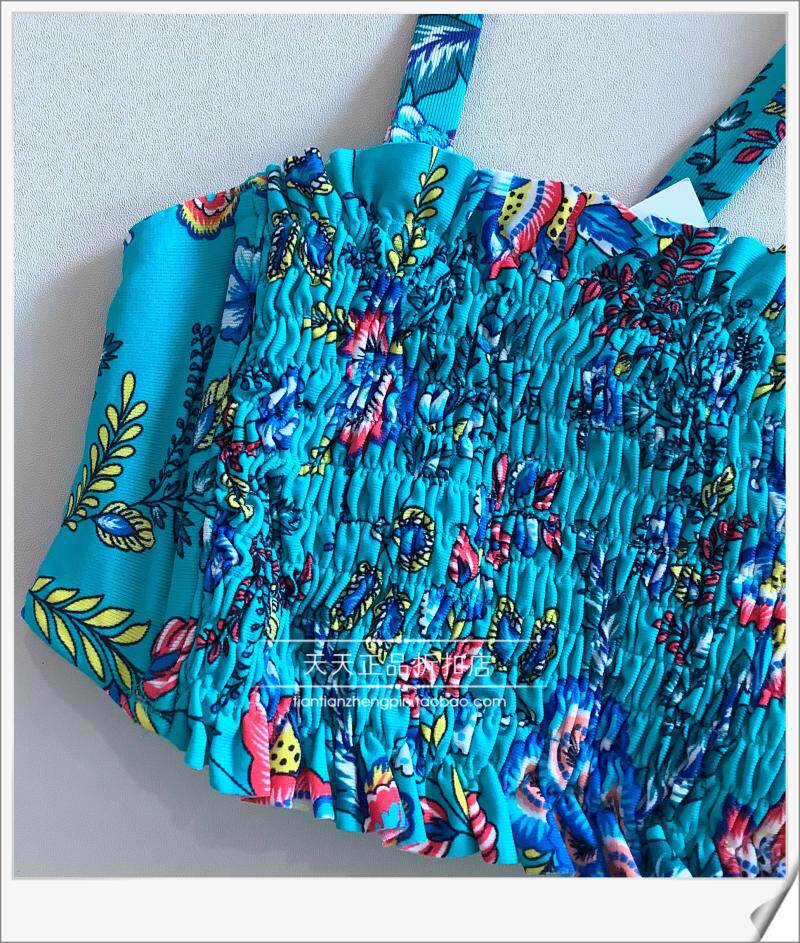 Женская плавках 意大利calzedonia 聚拢带钢圈胸垫分体泳裤比基尼ru1594v/slf/rf0