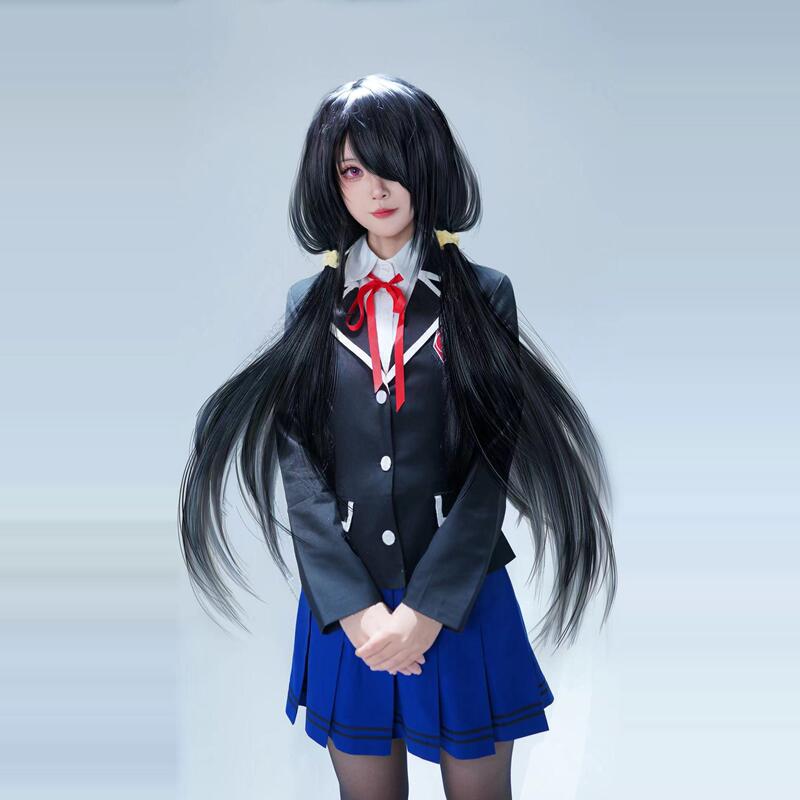 【Sky Realm】 Date a Live Cosplay Yatogami Tenshi, Tokisaki Kurumi School Uniform Cosplay Costume