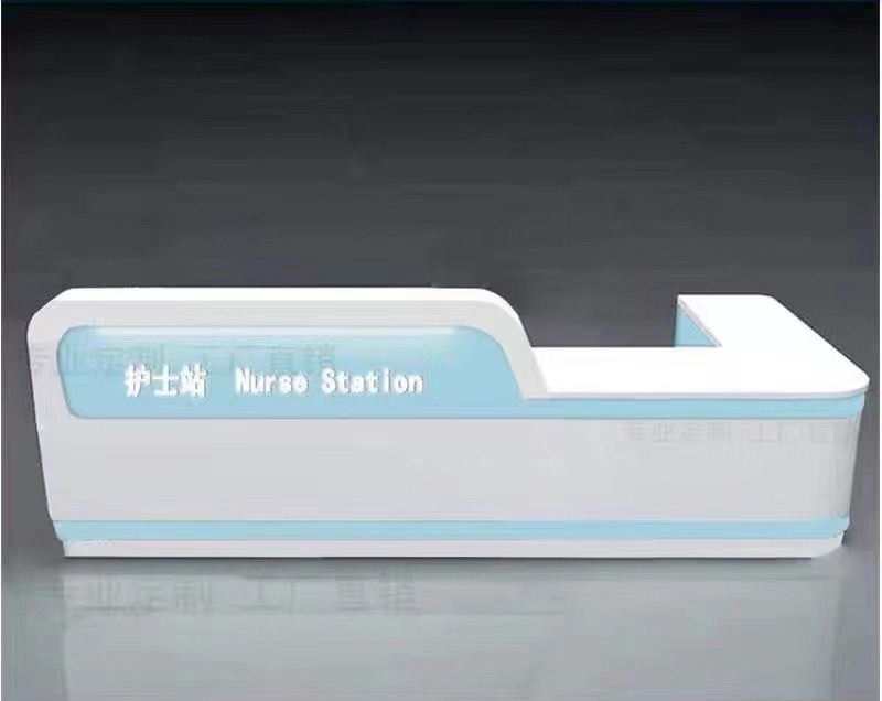 Nurse station front desk reception desk hospital lobby marble service desk oral clinic guide desk consultation desk