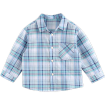 (Discounted) Mark Jenny boy pure cotton long sleeve shirt 2023 Spring and autumn clothes with baby blouses shirt 220213