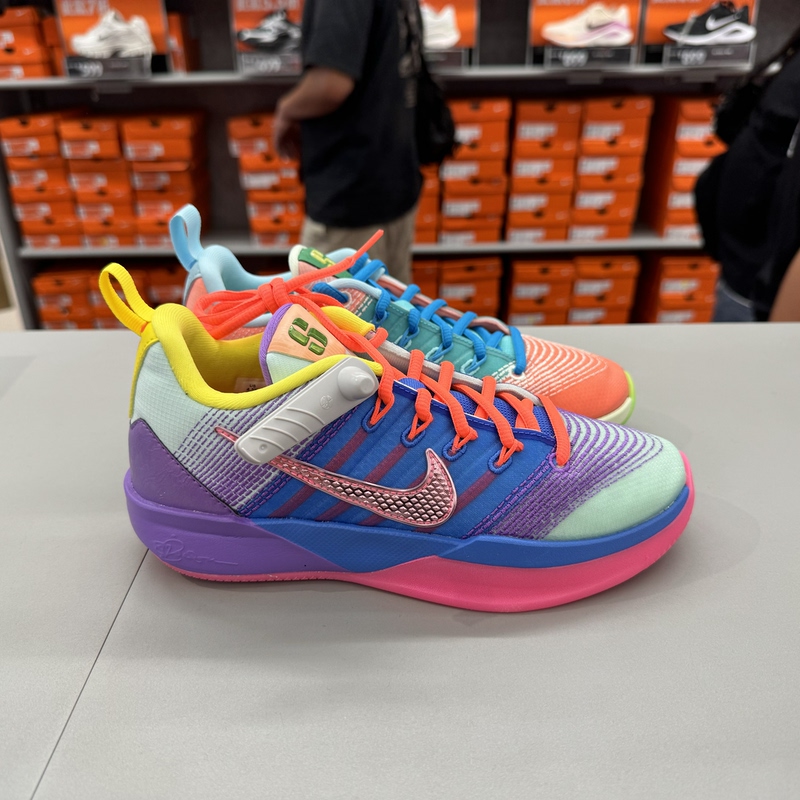 Bennben Sports Nike/Sabrina 3 Big Kids' Comfortable and Breathable Mandarin Duck Style Basketball Shoes Ir3208-300