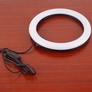 Led Beauty Lamp Pattern Embroidery Lamp Large Aperture Lamp Ring Accessories 10inch 14inch High Brightness 12V Power Plug Dimming Line