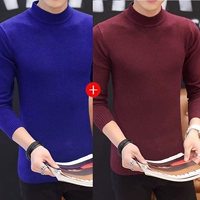 Бордовый, синий