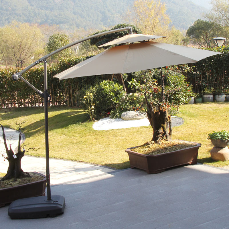 Outdoor beach umbrellas Large beach umbrellas Bananas umbrella Courtyard Umbrella Terrace Garden Swing Stand Umbrella Balcony Umbrella Large Villa Umbrella