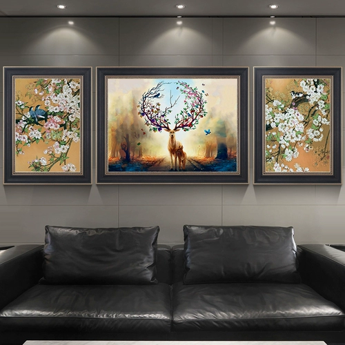 Бриллиантовая живопись, полная бриллиантовой европейской гостиной Санлиан Фортуна Фортуна Цветок Цветок Цветок Цветок