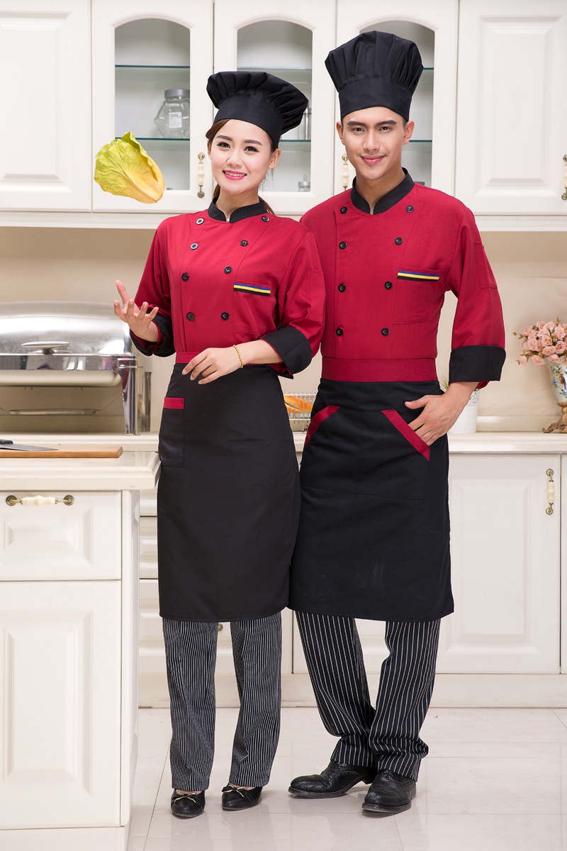 Veste chef cuisinier en coton - Ref 1908086 Image 24