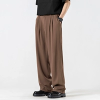 Коричневый, летний, шелковый