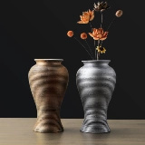 [Оформление] Керамика ретро -ретро маленькая ваза творческий и простой домашний настольный настольный компьютер Swlow
