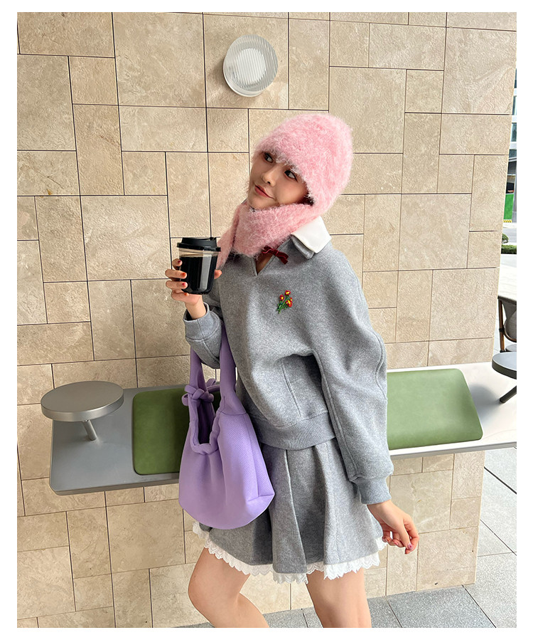 Клатч evenbuyer很会买  pann 干枯玫瑰粉随心搭配包包托特包单肩斜挎包