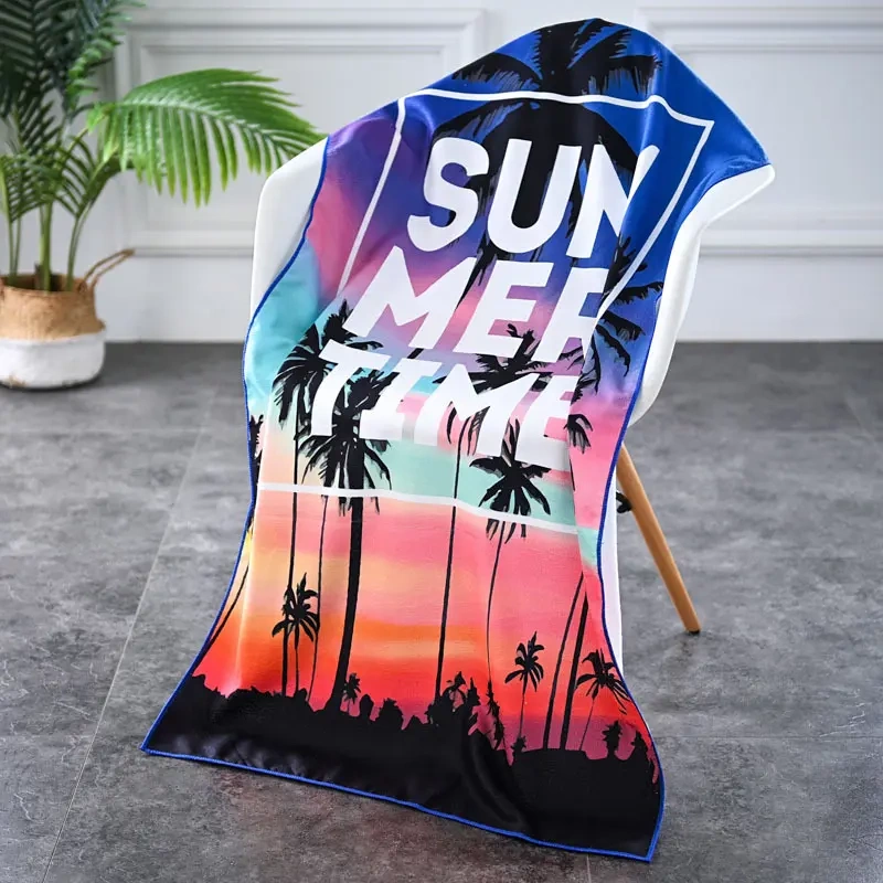 Sun Protection Quick-Drying Travel Swimming Bath Towel Beach Towel Bathrobe Cloak Warm Portable Seaside Absorbent Sports Towel for Women