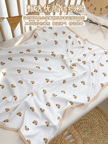 新生婴儿包单包巾纯棉初生宝宝襁褓巾裹巾0-12个月防惊跳产房用品