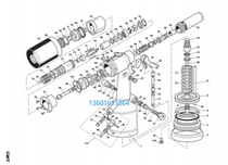 Sweet 9900 SWT-9900S rivet nut gun air supply pipe seal ring fastening nut reversing valve