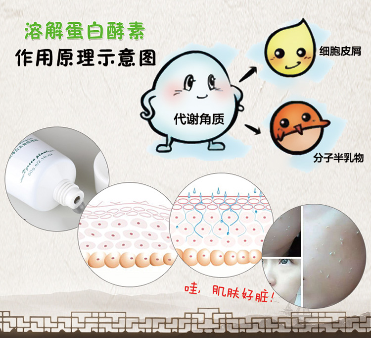 Tẩy tế bào chết cho nam và nữ mặt để loại bỏ gel da chết ngoài da gà bha và aha