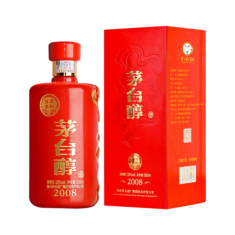 贵州茅台醇2008酱香型53度白酒_热品库_性价比省钱购