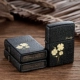 Sơn zippo chính hãng màu đen cá nhân tùy chỉnh Mỹ gốc dầu hỏa nhẹ hơn mờ sương gió zppo chữ - Bật lửa