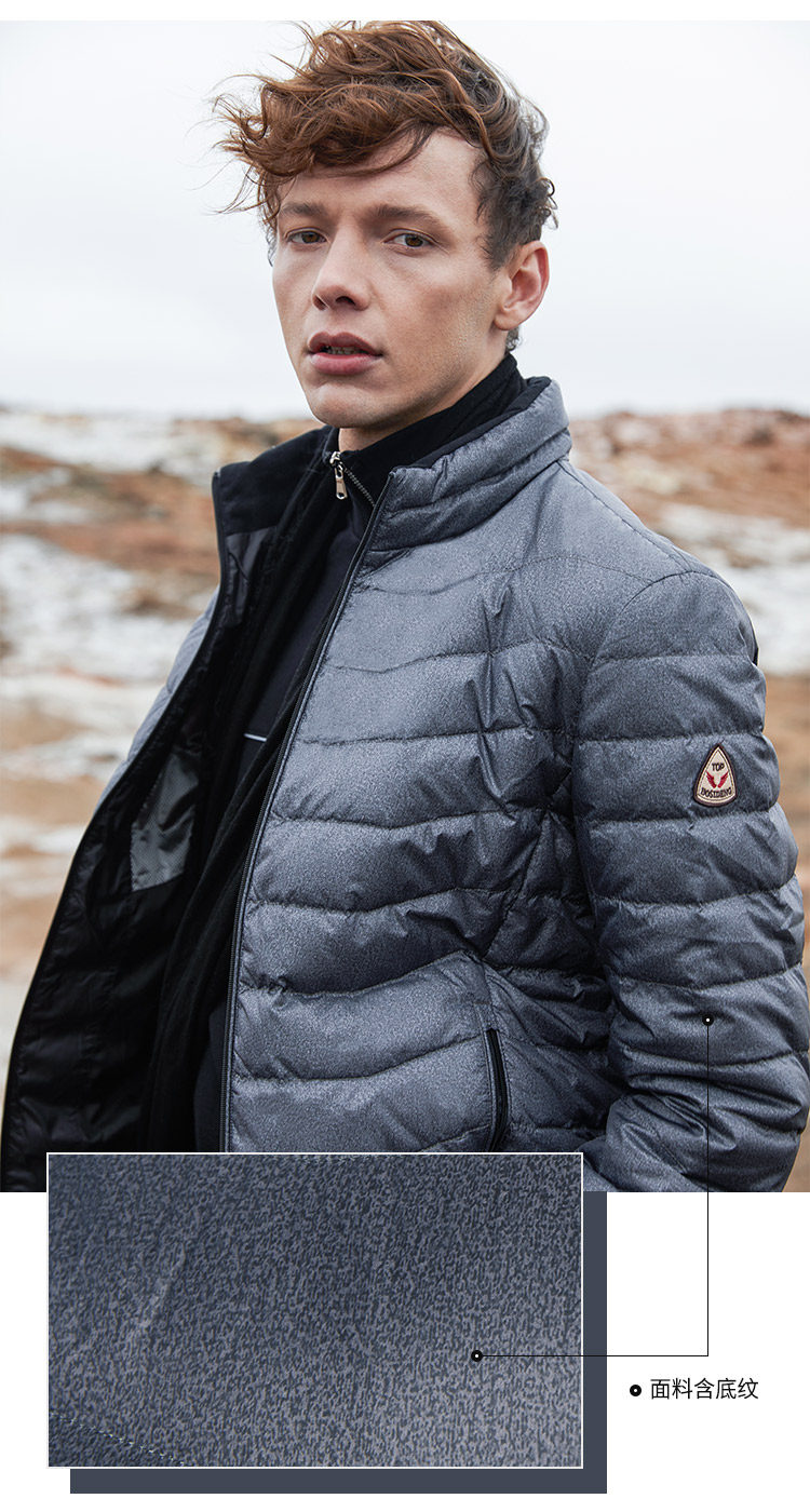 Blouson homme BOSIDENG    en Nylon - Ref 3122282 Image 21