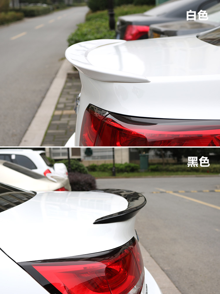 09-17 Chevrolet Mai Rui Bao cánh đuôi Mindui Bao cánh đuôi cố định đuôi gió ABS áp suất đuôi xe sửa đổi cánh sau - Sopida trên đuôi gió xe ô tô