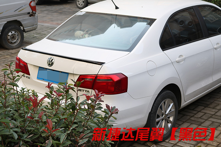 Dành riêng cho xe Jetta đuôi mới sơn gốc không màu sơn trang trí xe sửa đổi ABS - Sopida trên đuôi cá xe hơi