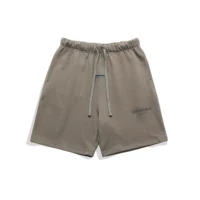 Угольно-серый буквенный принт