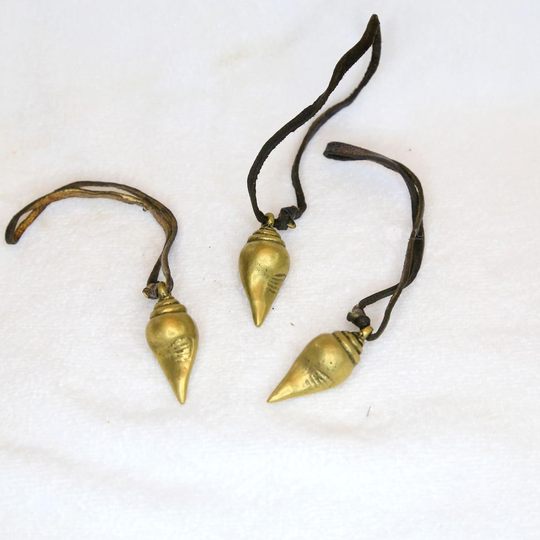 Nepali prayer pendant accessories small pendant pure copper small conch