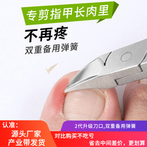 Specializing in cutting nails long meat nail scissors olecranon nail clippers oblique mouth ingrown nails toenails