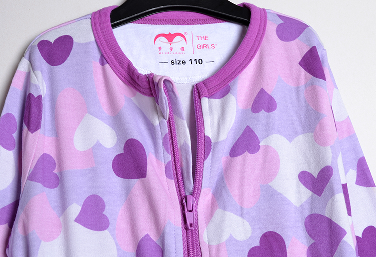 Bộ đồ ngủ trẻ em bằng cotton phục vụ tại nhà cho bé gái đồ bơi trẻ em