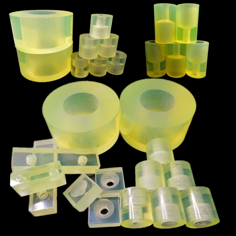 Superior rubber plate hollow polyurethane PU Bull Gluten Rod Sinkhole Shock Absorbing cushion Anti-crash block sealing ring Zero-cut machining