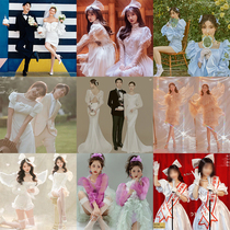 Movie House New Theme Wedding Wedding Retro China Lovers Themed Republic of China Wind Lace Sashimi Gown Writing True Lady Dress