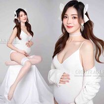 2021 new pregnant women Photographic clothing Pictures Pregnancy Maternity Dress Personality photography Pregnant Woman Themed Shooting Clothing
