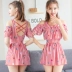 Đồ bơi mới nữ kiểu Xiêm váy che bụng thon gọn ngực tập hợp học sinh bảo thủ võ sĩ nóng bỏng tắm nước nóng - Bộ đồ bơi One Piece
