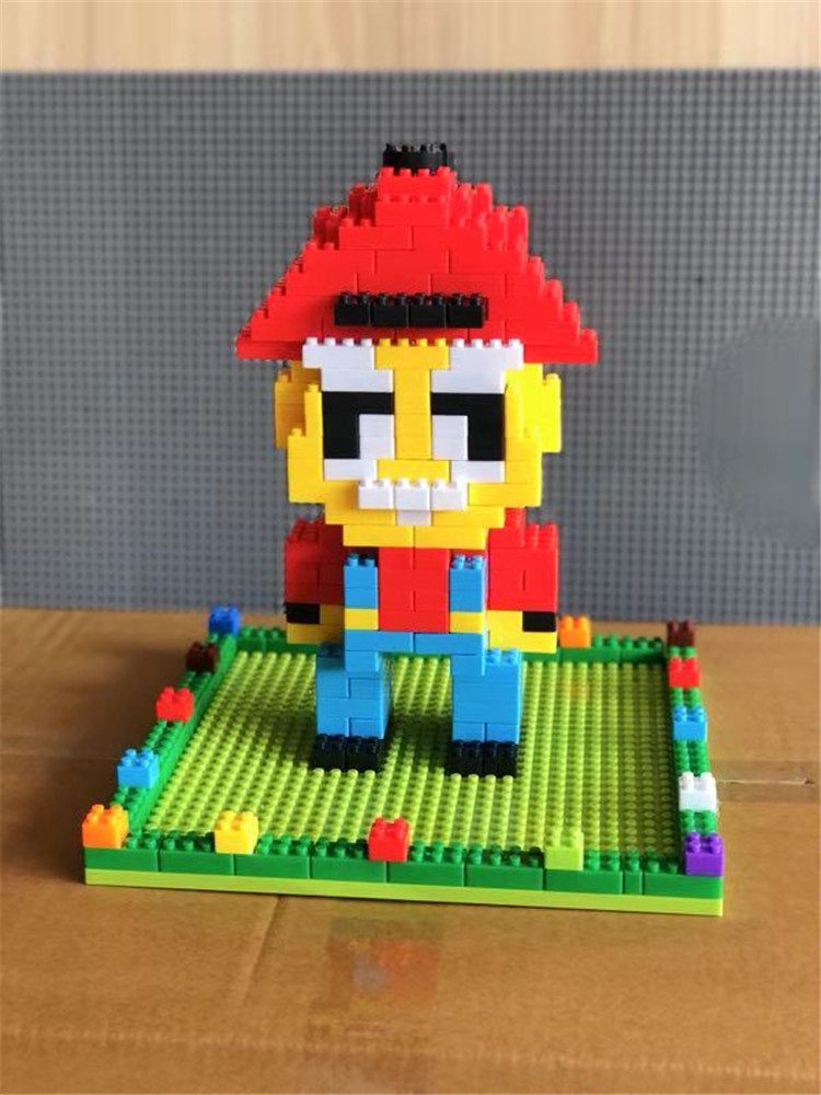 Kindergarten Wall Toy Building Blocks Assembly Puzzle toy assembly Early teaching desktop building blocks parquet building blocks