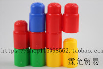 Childrens educational toys over the age of 3 years old big building blocks children baby mixed cylinder shape building blocks mixed batch