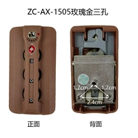 ZC-AX-1505 Rose Golden Three Pole