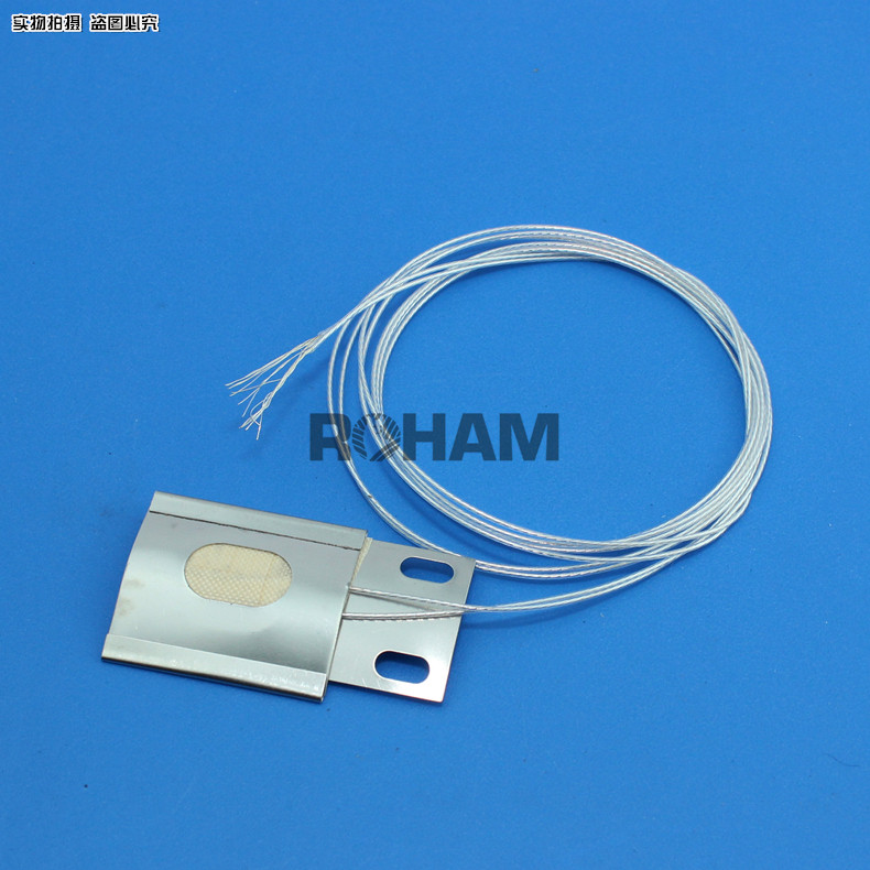 Tile type temperature probe with PT100 platinum resistance