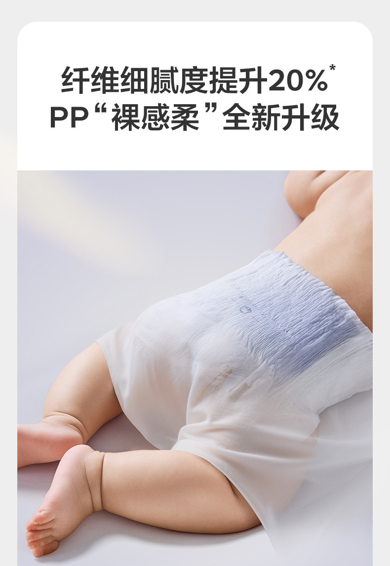 Тканевый подгузник 【加量不加价】babycare皇室pro裸感纸尿裤拉拉裤新生儿加量装 Bc