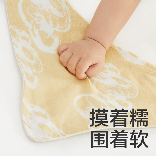 babycare saliva towel triangle towel newborn baby saliva pocket bib ເດັກ​ນ້ອຍ bib three pack