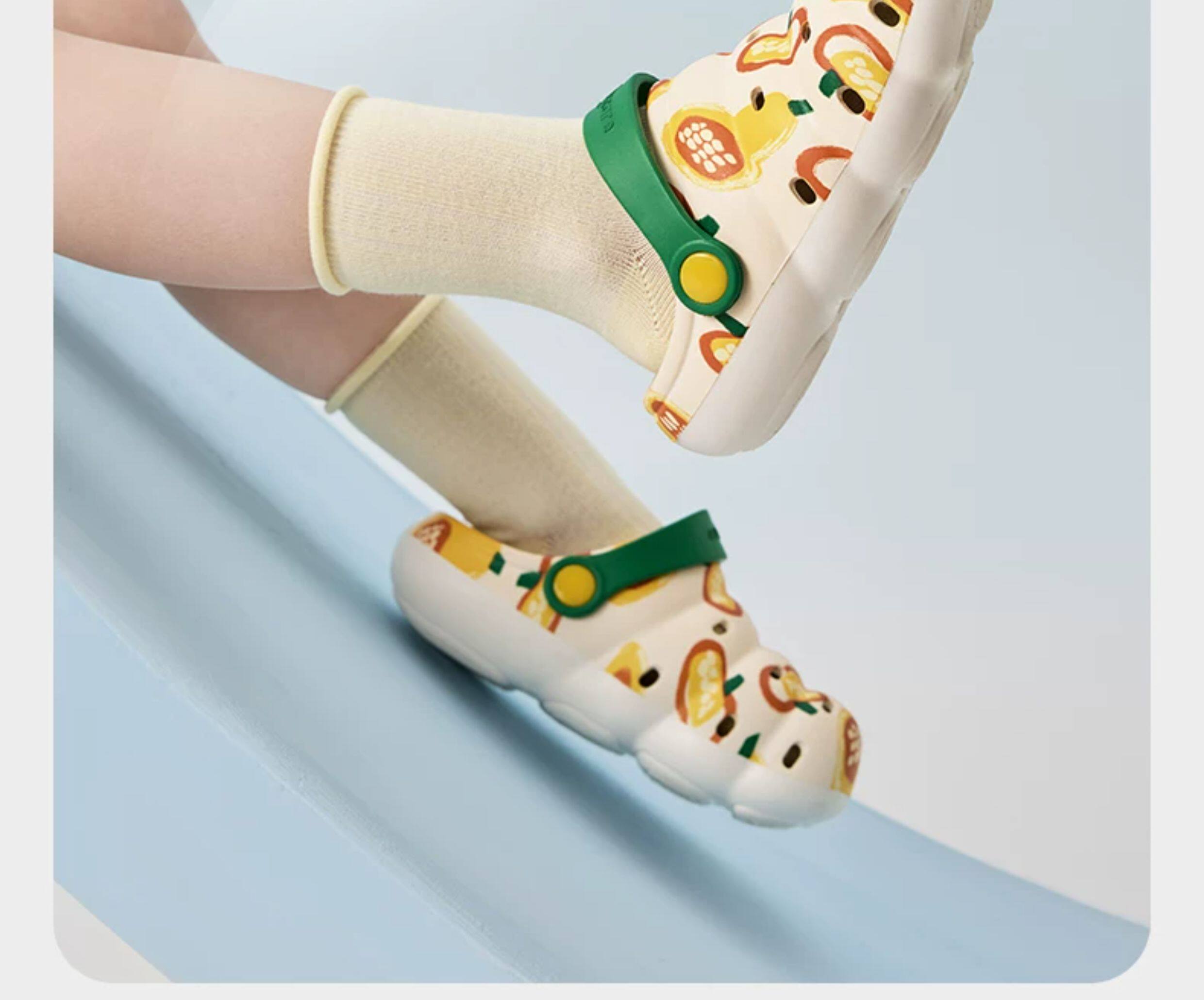 Babycare Winter Fleece-lined Home Children's Hole Shoes — 5