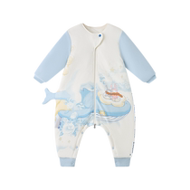 babycare sleeping bag baby spring and autumn baby universal for all seasons children mulberry silk camellia temperature control to prevent colds