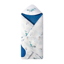 babycare newborn baby huddled by 4-season bean suede appeasement thermoregulation newborns bag by maternity ward bag single swaddle