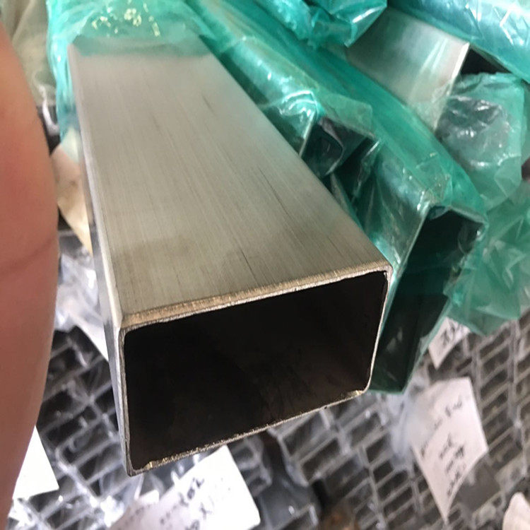 304 stainless steel square pipe thick wall pipe industrial pipe 201 stainless steel big pipe round pipe rectangular pipe product pipe