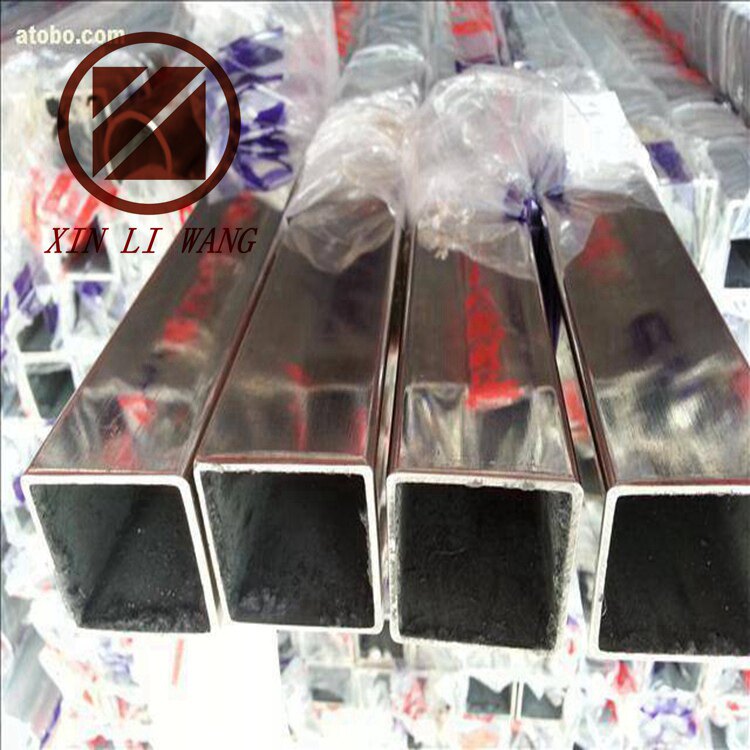 316 stainless steel square tube 20*20 30*30 38*38 45*45 60*60 bright surface thick tube spot