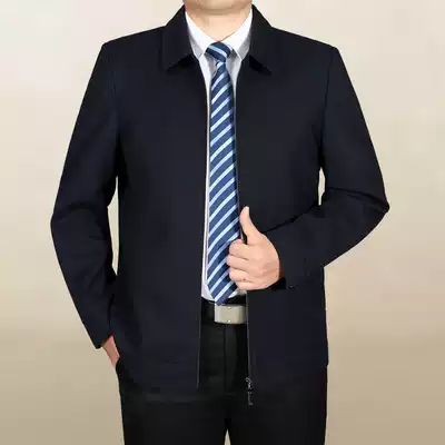 Middle-aged men's jacket father jacket spring and autumn men's jacket spring and autumn men's jacket