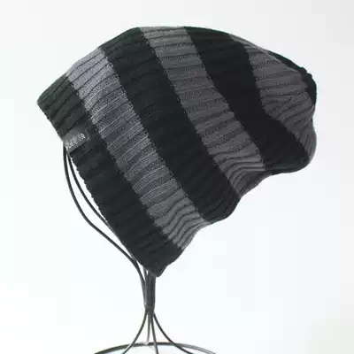 Export single autumn winter men's outdoor warm hat knitted wool hat winter plus velvet thickened cycling ski hat men