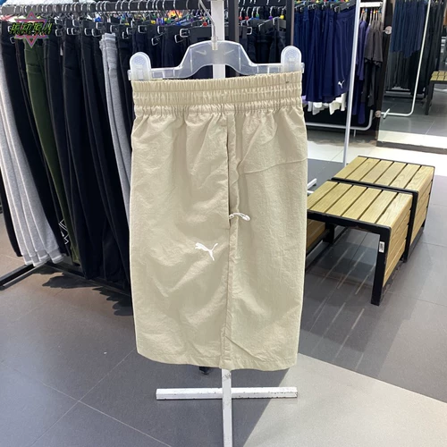 Puma, дышащие комфортные спортивные шорты для тренировок для отдыха, с печатью вашего логотипа