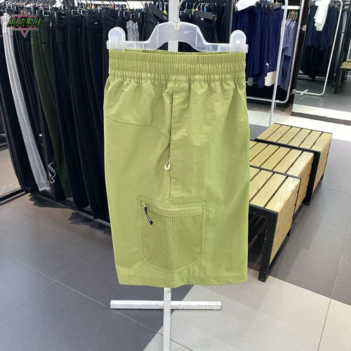 Puma, дышащие комфортные спортивные шорты для тренировок для отдыха, с печатью вашего логотипа